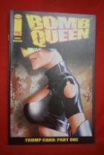 BOMB QUEEN: TRUMP CARD #1 | DONALD TRUMP APP - IMAGE COMICS