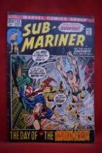 SUB-MARINER #53 | THE RISING SUN SHALL FALL | BUSCEMA - 1972 | *SOLID - CREASING - SEE PICS*