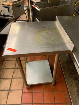 Stainless Steel Prep Table