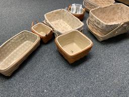 7 longaberger baskets