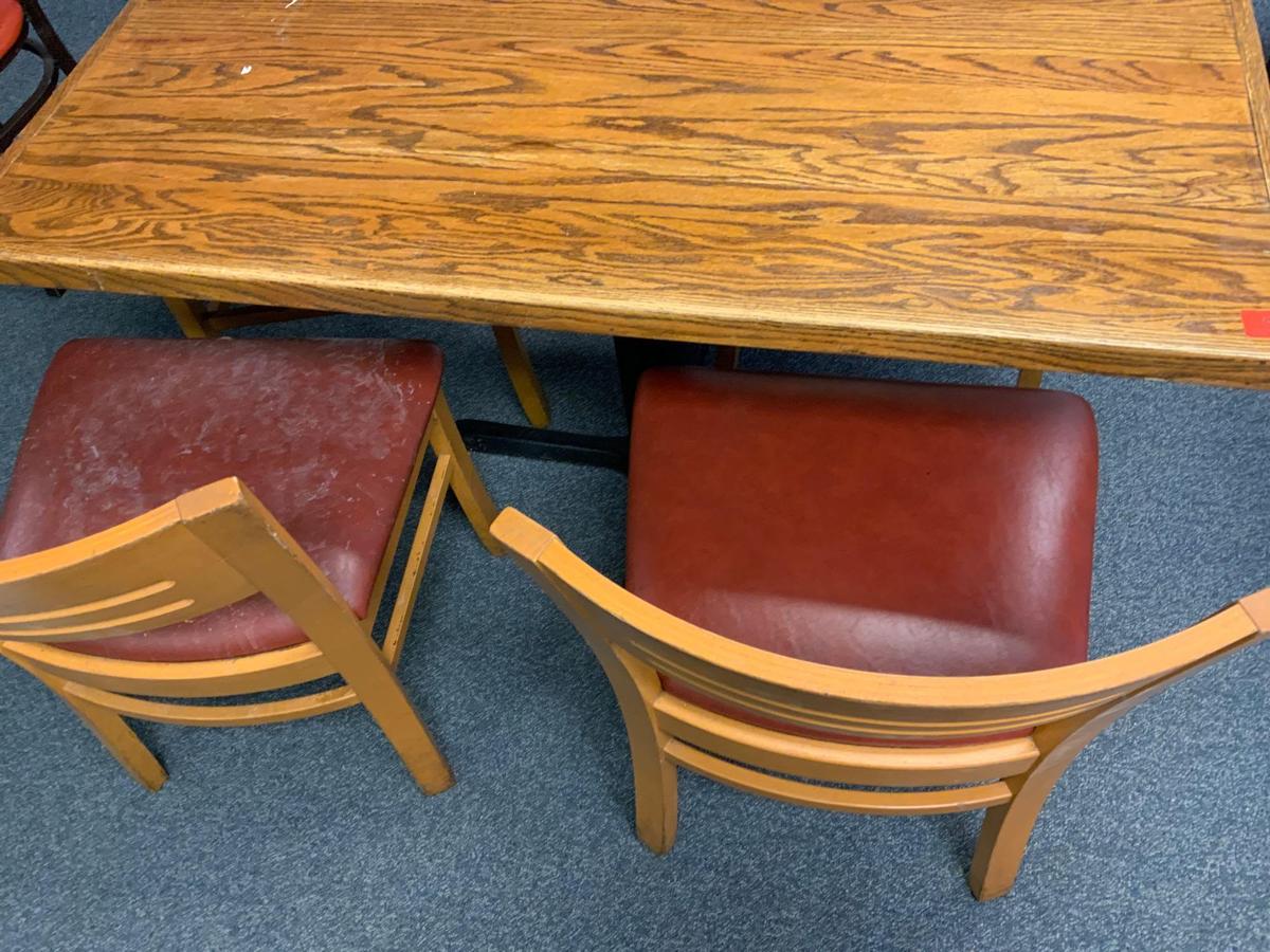 Restaurant table and 4 chairs from Omaha famous Julio's