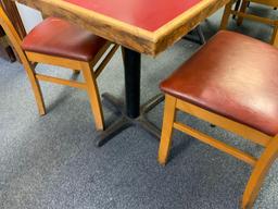 Restaurant table and 2 chairs from Omaha famous Julio's