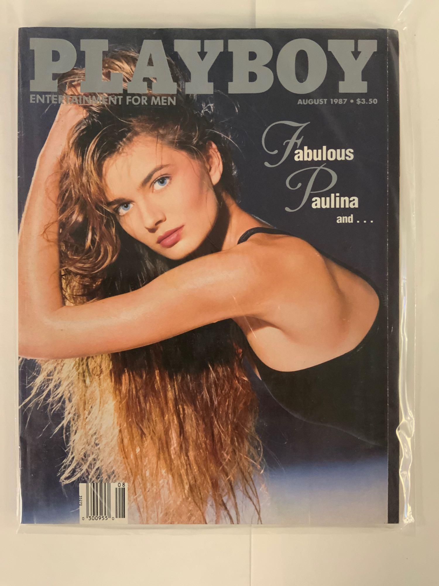 Classic 1987 Playboy Collection Including Vanna White, Paulina, Jessica Hahn & Brigitte Nielsen