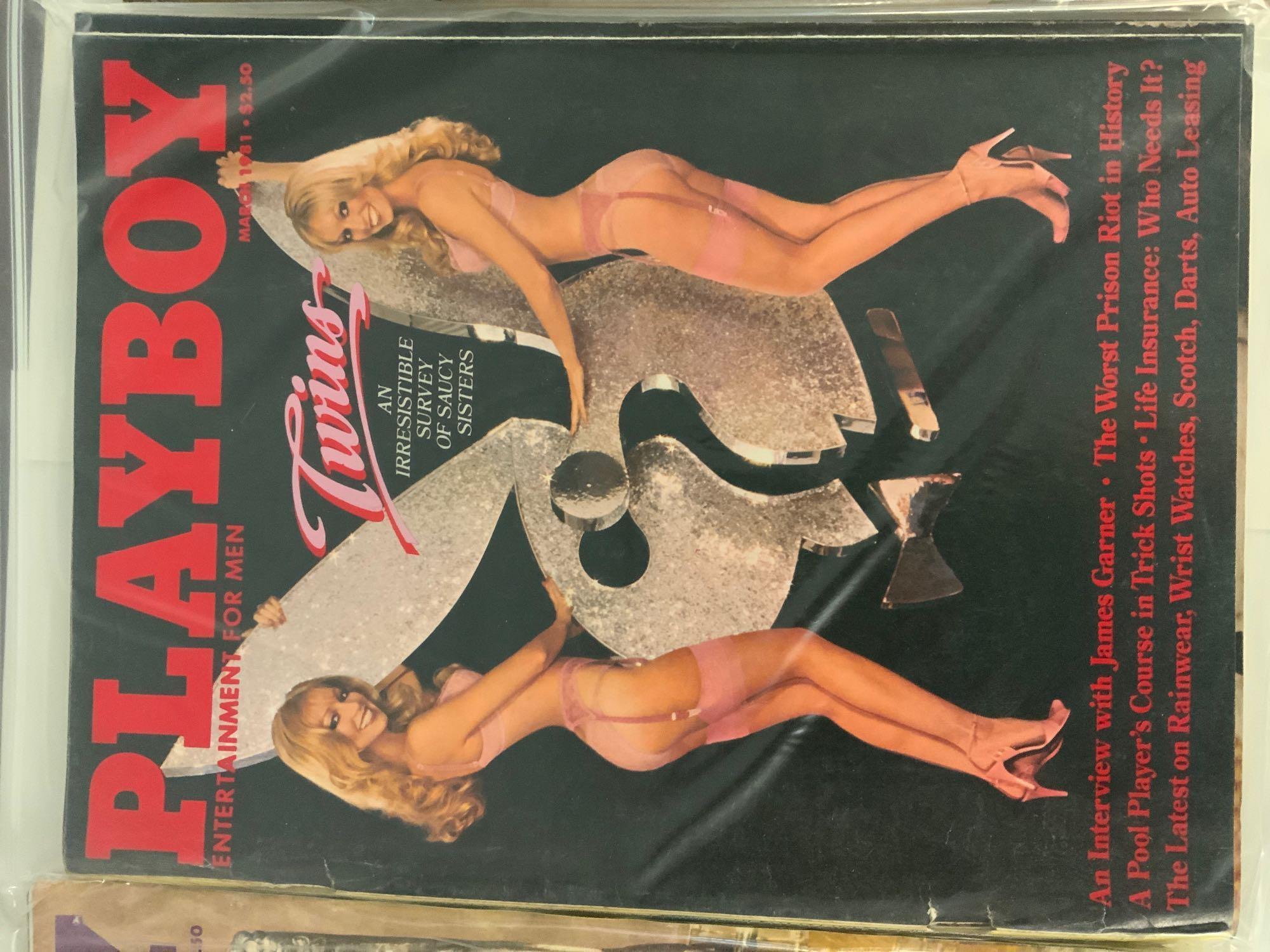 Classic Collector?s 1981 Playboy magazines