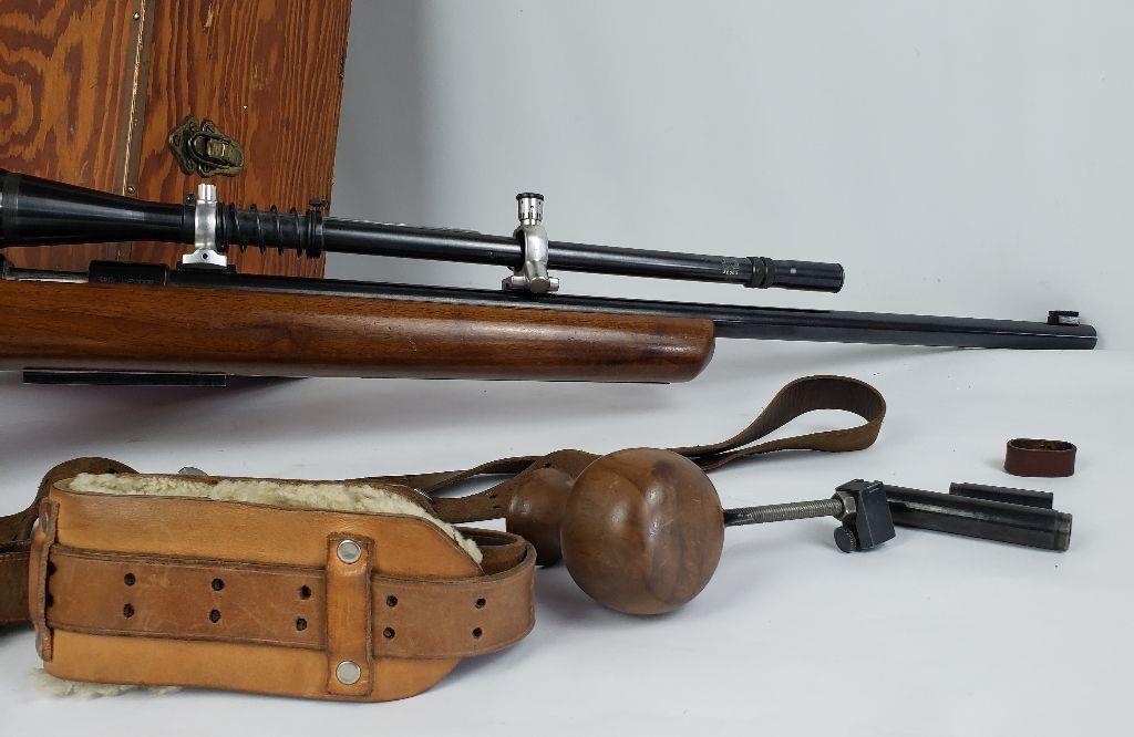 Winchester Model 52c Olympic Target Rifle W/ Scope