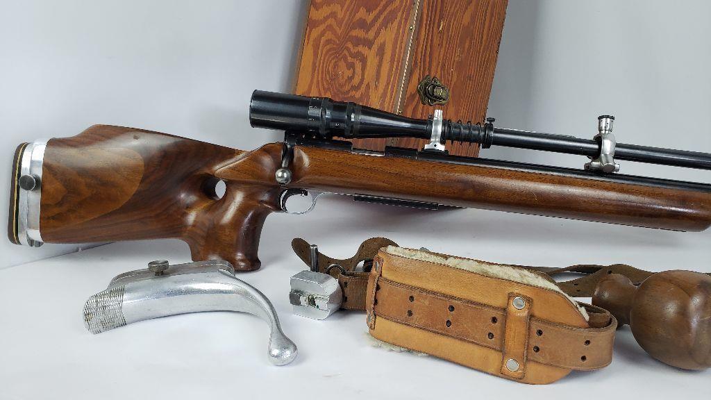 Winchester Model 52c Olympic Target Rifle W/ Scope