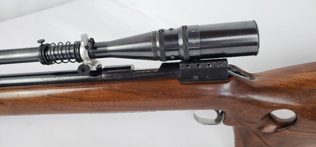 Winchester Model 52c Olympic Target Rifle W/ Scope