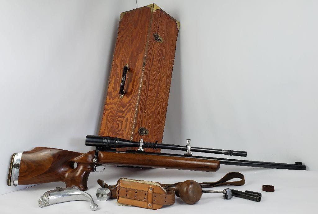 Winchester Model 52c Olympic Target Rifle W/ Scope