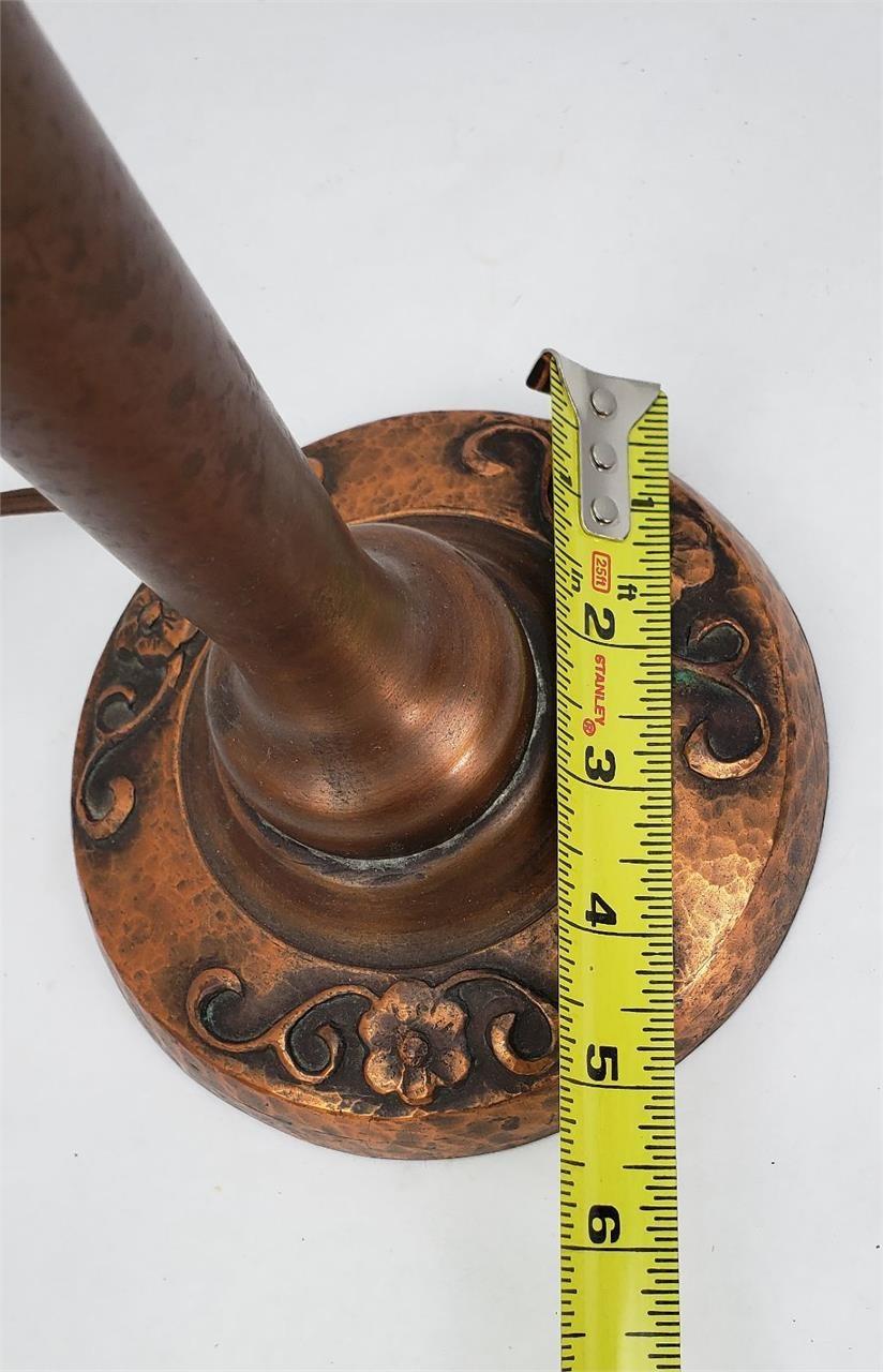 Ornamental Copper Company Hammered Lamp