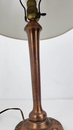 Ornamental Copper Company Hammered Lamp