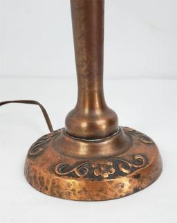 Ornamental Copper Company Hammered Lamp