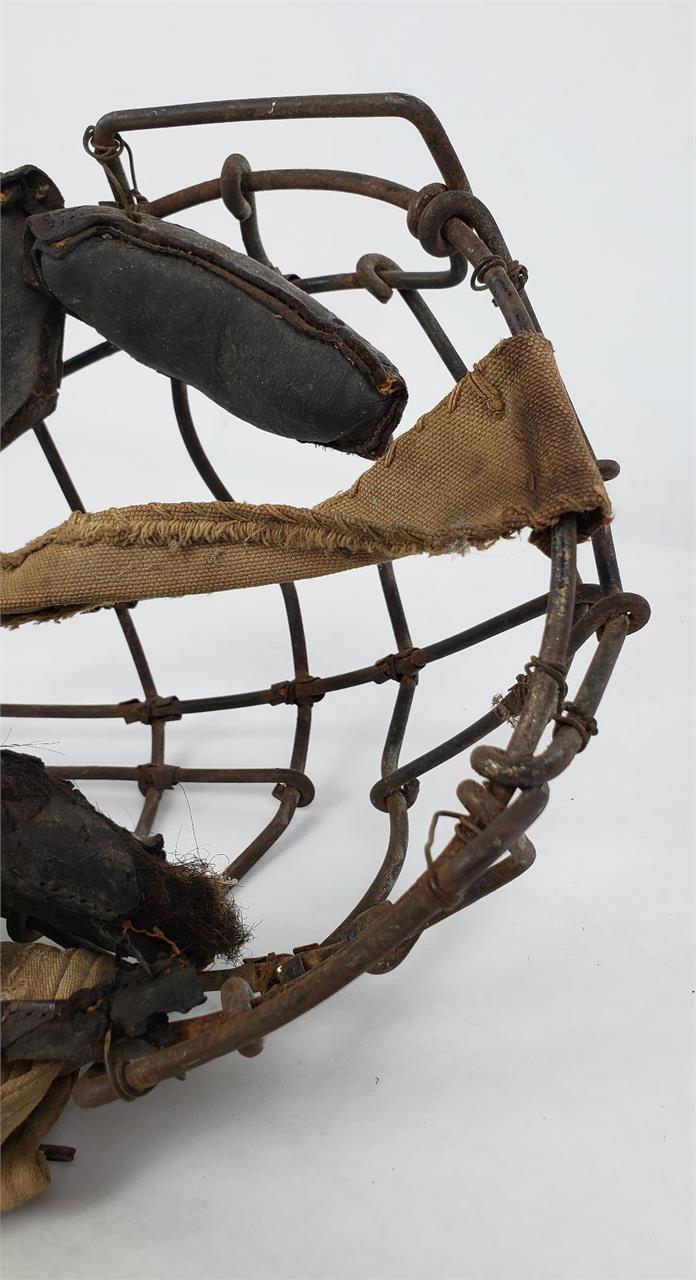 Antique Spiderman Baseball Catchers Mask