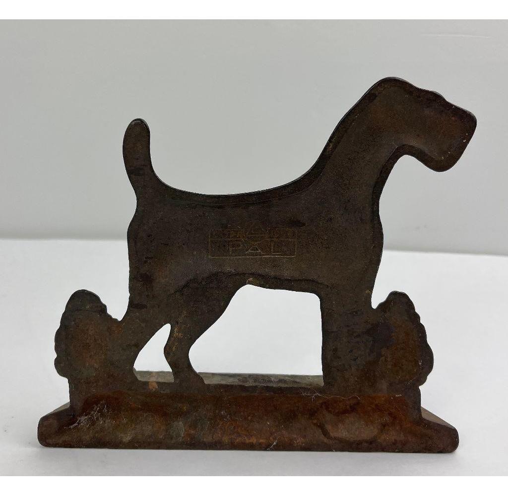 Pal Airedale Terrier Connecticut Foundry Bookend