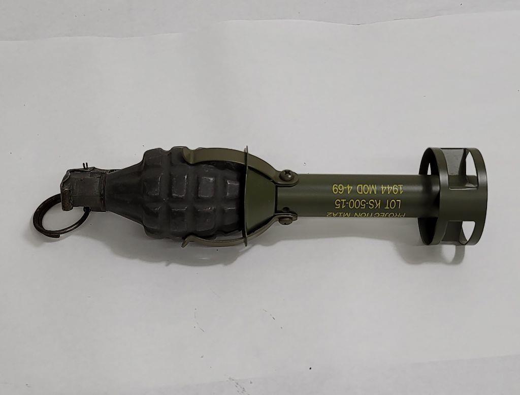 Korean War M1a2 Grenade Launcher Projector Inert