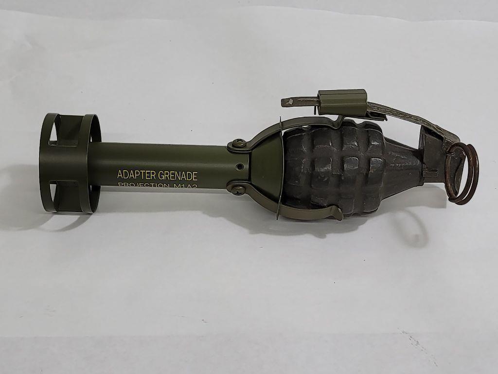 Korean War M1a2 Grenade Launcher Projector Inert