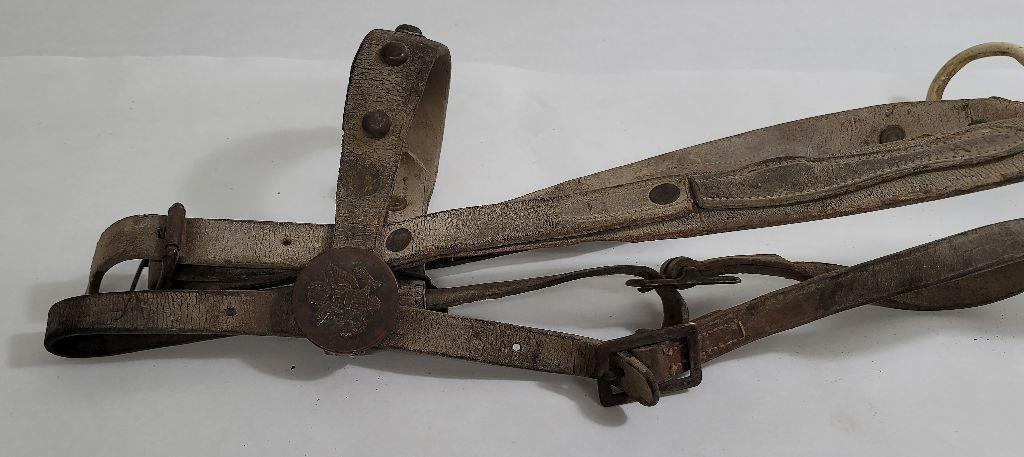 Ww1 Us Cavalry Bridle Bit W/ Rosettes