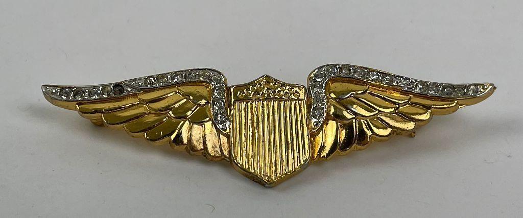 Ww2 Homefront Sweet Heart Wings 3"