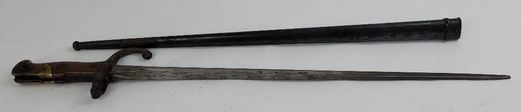 French Gras Rifle Bayonet 1876
