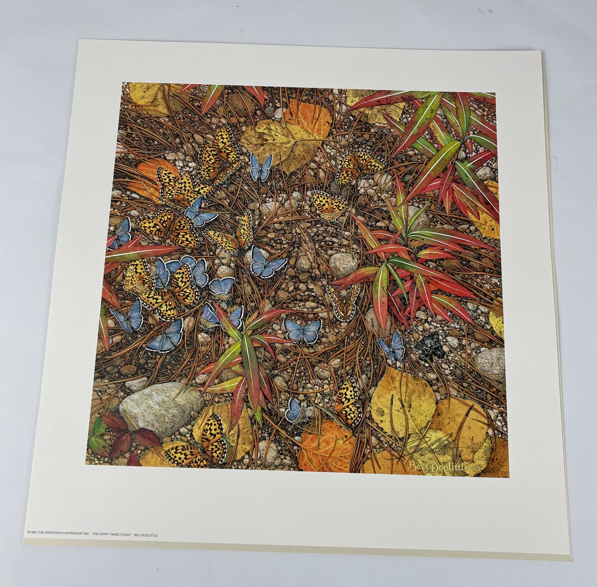 Bev Doolittle Signed Print The Spirit Takes Flight