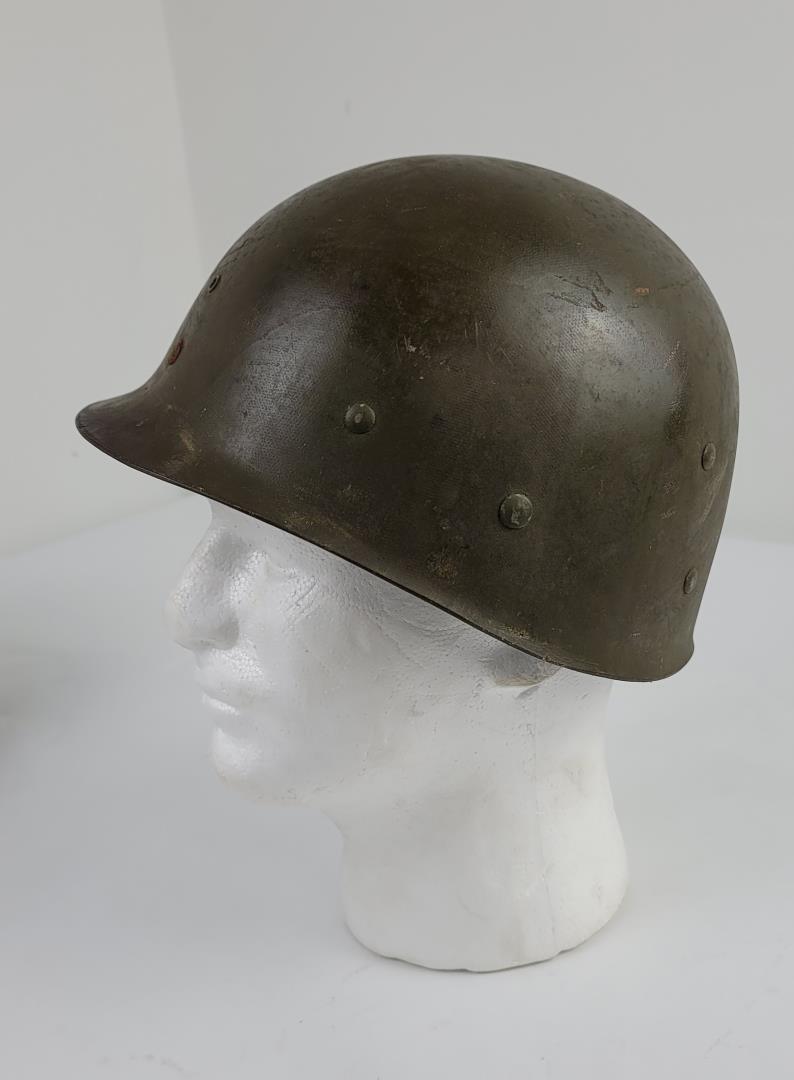 Ww2 Us Army M1 Helmet Rear Seam