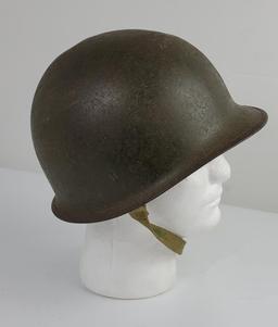 Ww2 Us Army M1 Helmet Rear Seam