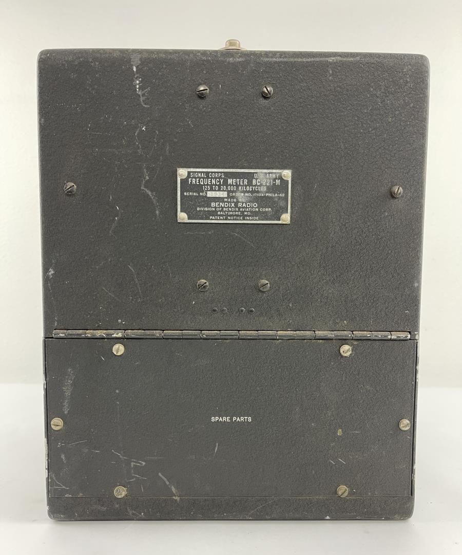 Ww2 Us Army Signal Corps Frequency Meter Bendix