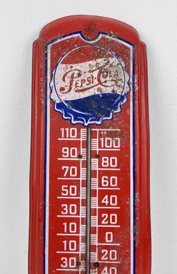 Pepsi Cola Bottle Cap Thermometer