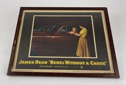 James Dean Rebel Without A Cause Movie Lobbycard