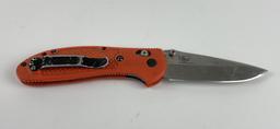 Benchmade 551 Griptilian Orange Pocket Knife