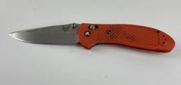 Benchmade 551 Griptilian Orange Pocket Knife