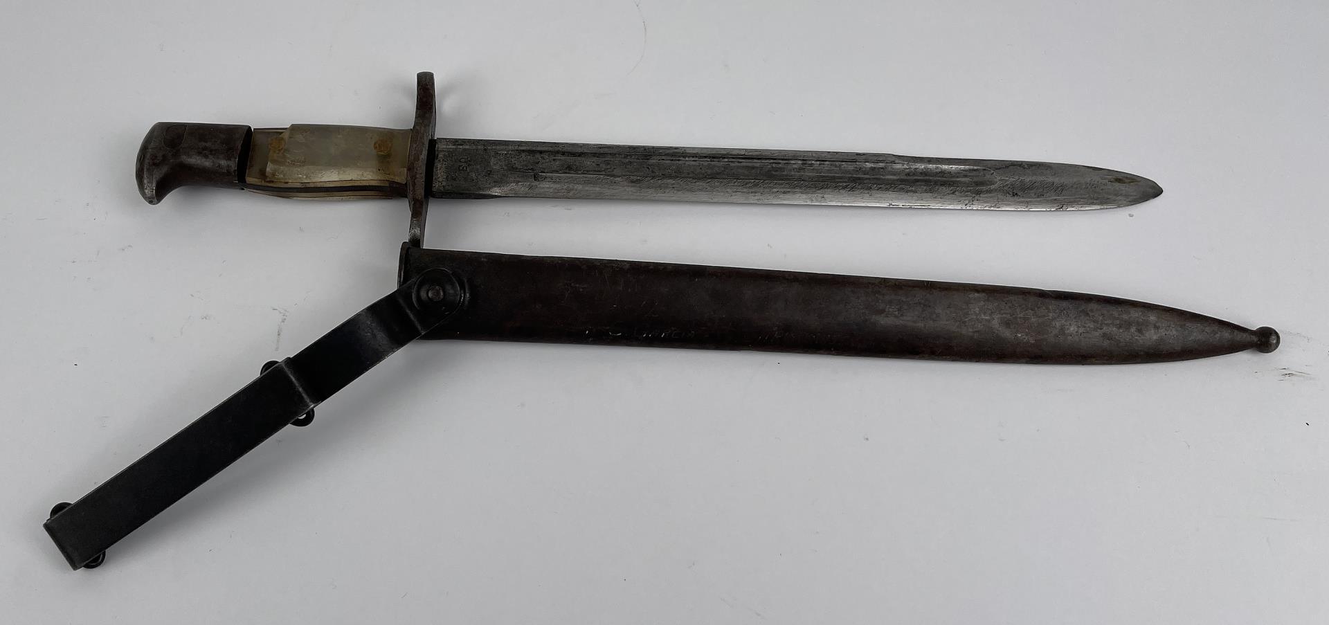 Krag Us Model 1892 Springfield Jorgensen Bayonet