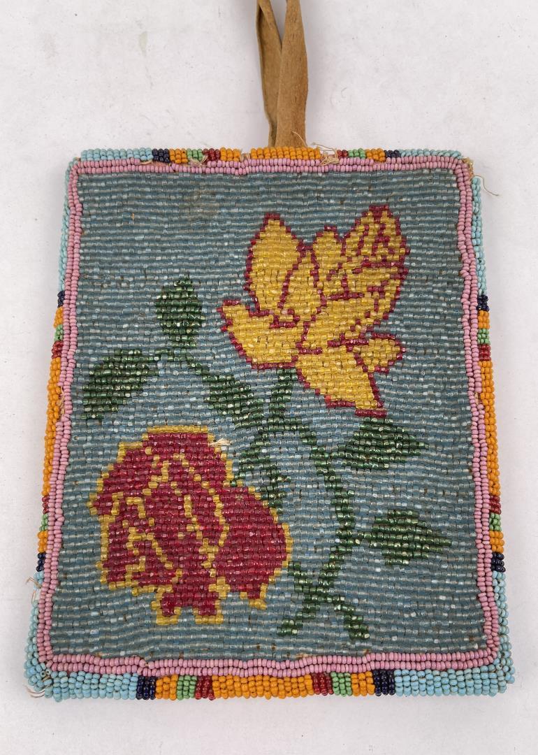 Wonderful Plateau Indian Beaded Bag