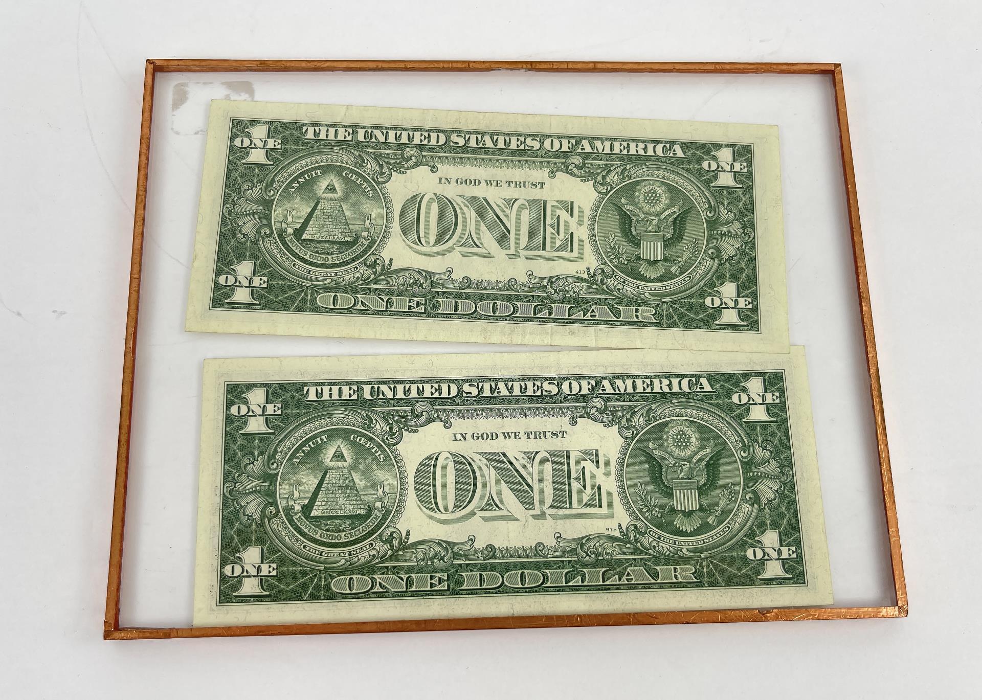 Pair of $1 Notes 1957A Silver Certificate 1963B