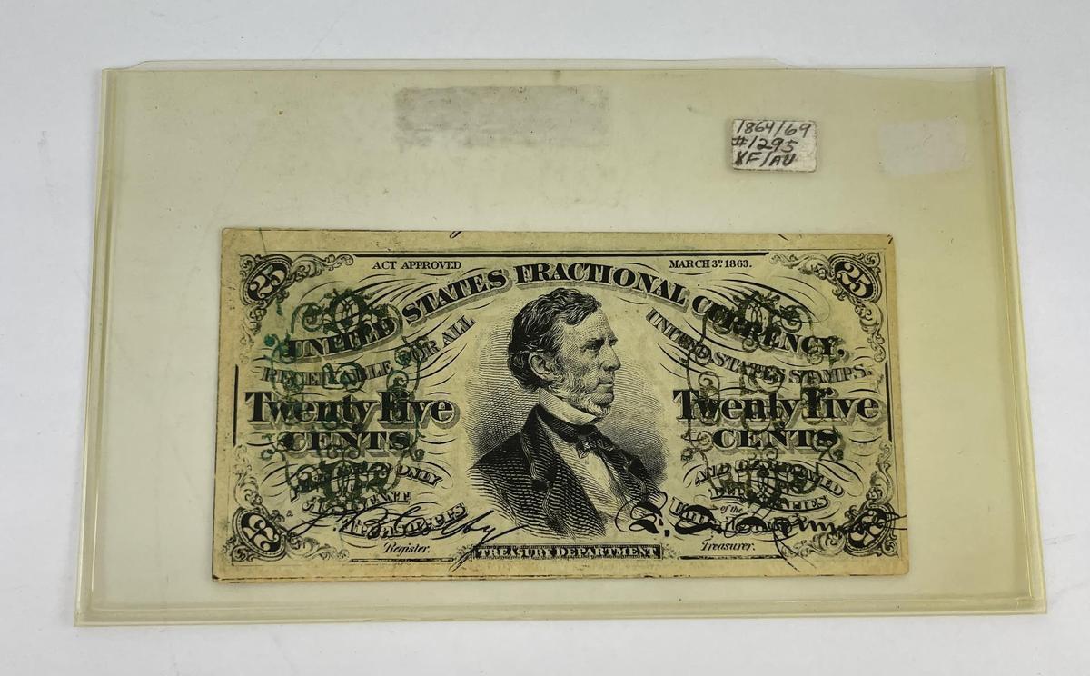 Civil War Fractional 25c Note 3rd Issue