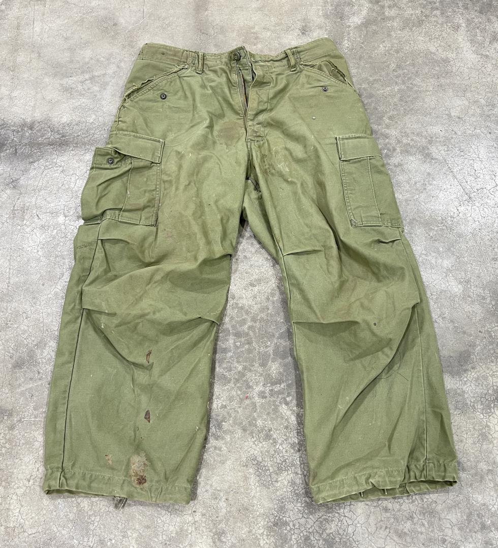 Vietnam War OG107 Cold Weather Sateen Trousers