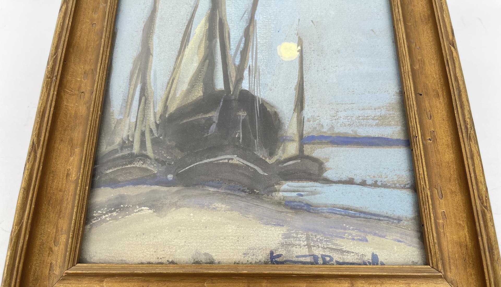 Painting of Sailboats