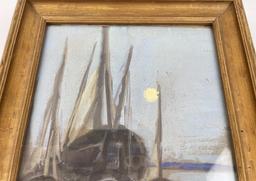 Painting of Sailboats