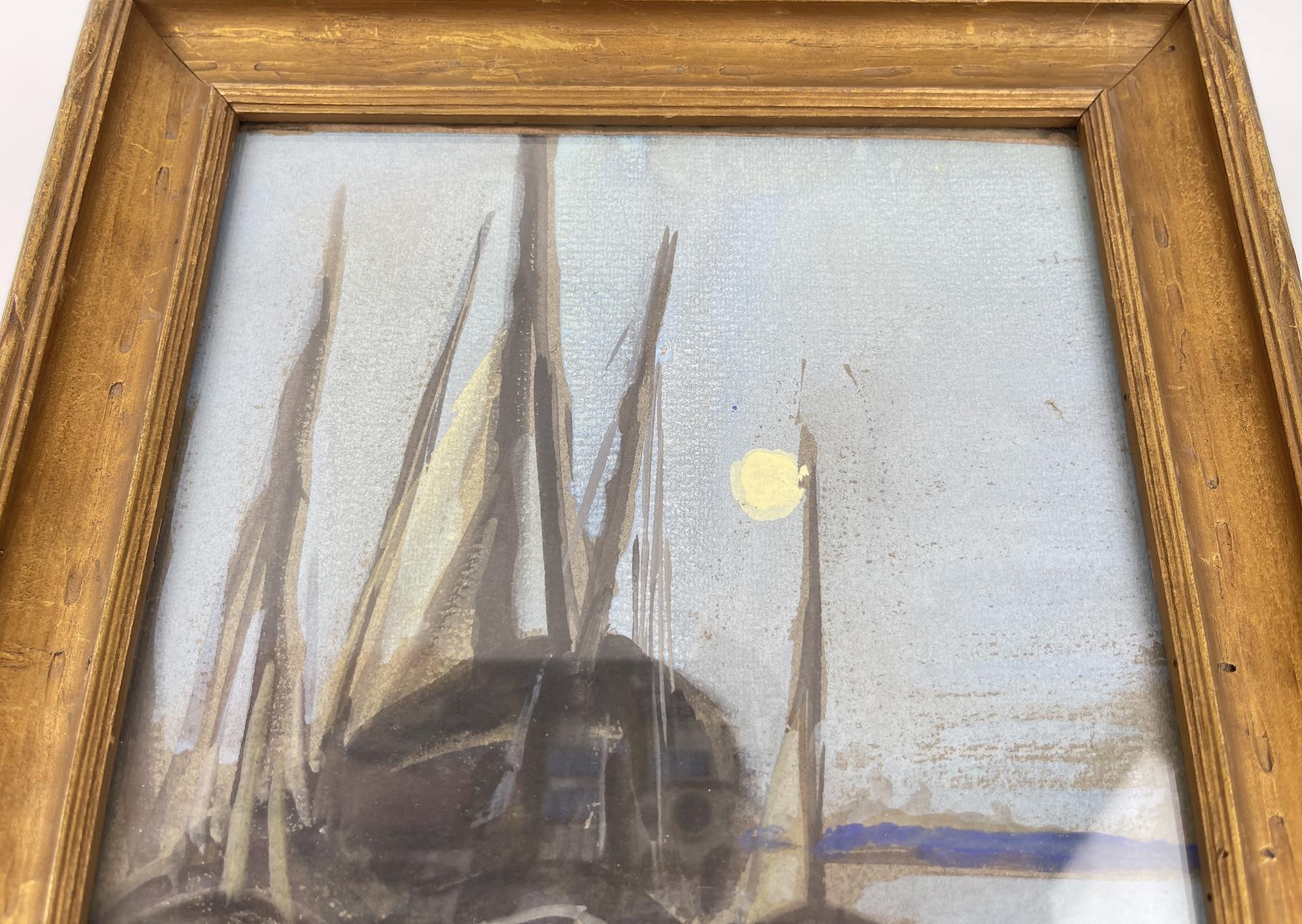 Painting of Sailboats