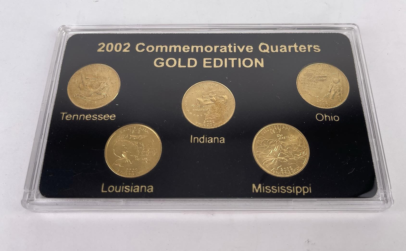 2003 Commemorative Quarters Gold Edition