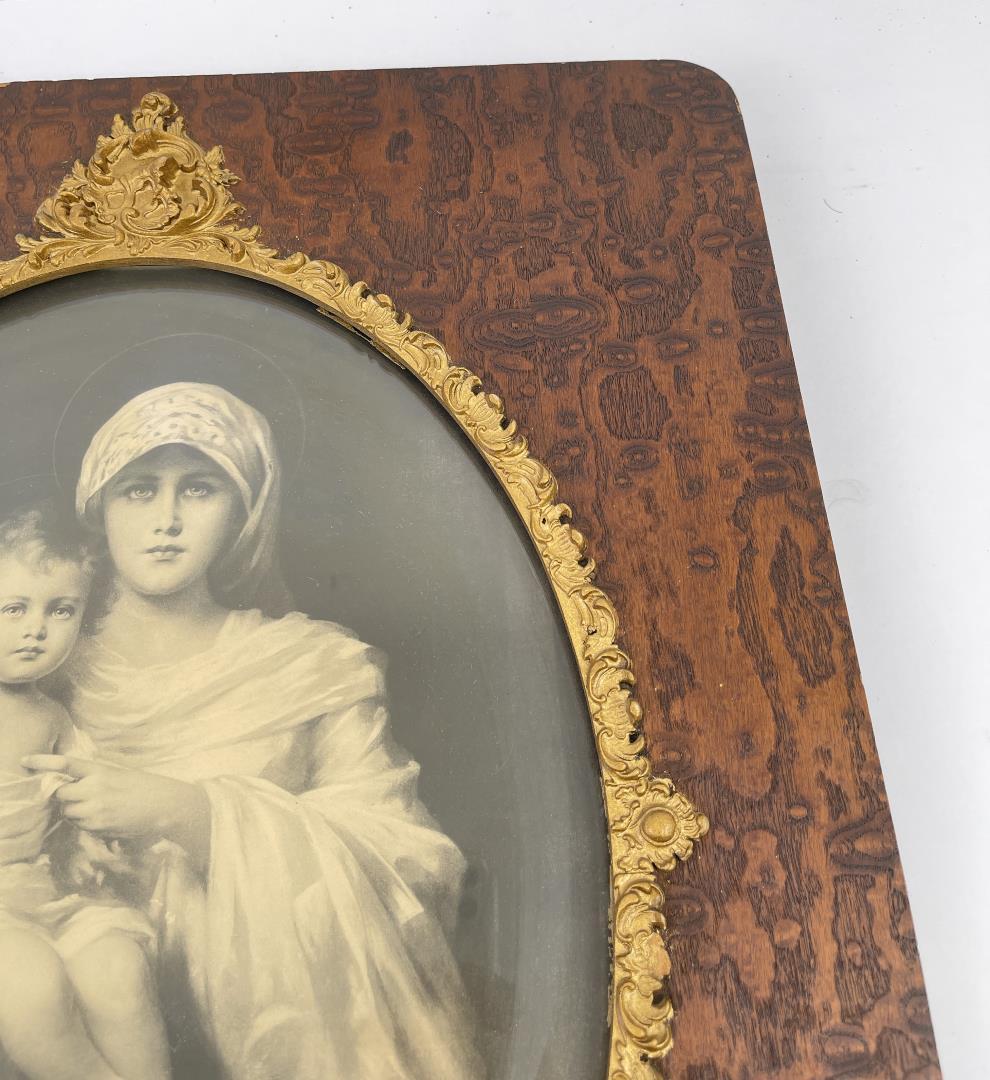 Antique Madonna and Child Print