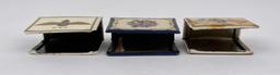 3 WW1 WW2 RAF Celluloid Match Box Covers