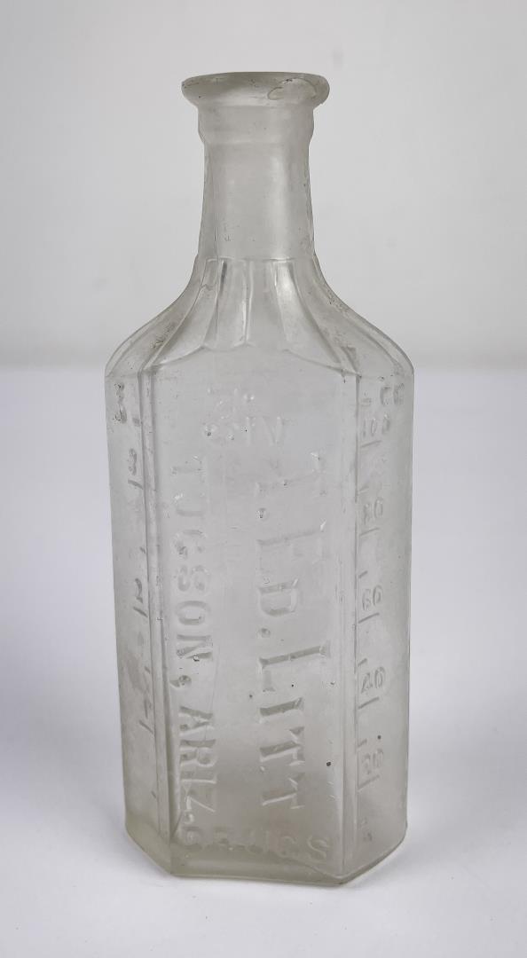 T. Ed. Litt Tuscon Arizona Drug Bottle