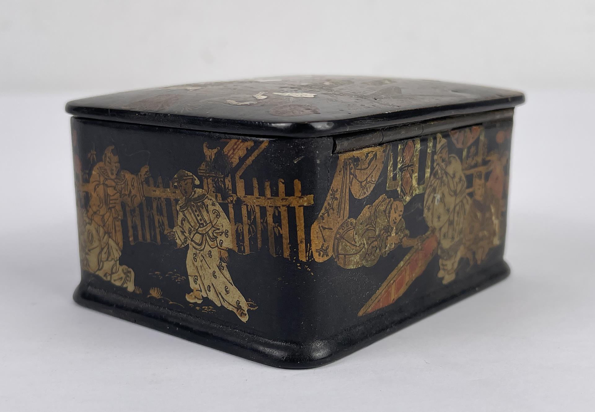 Antique Japanese Lacquer Box