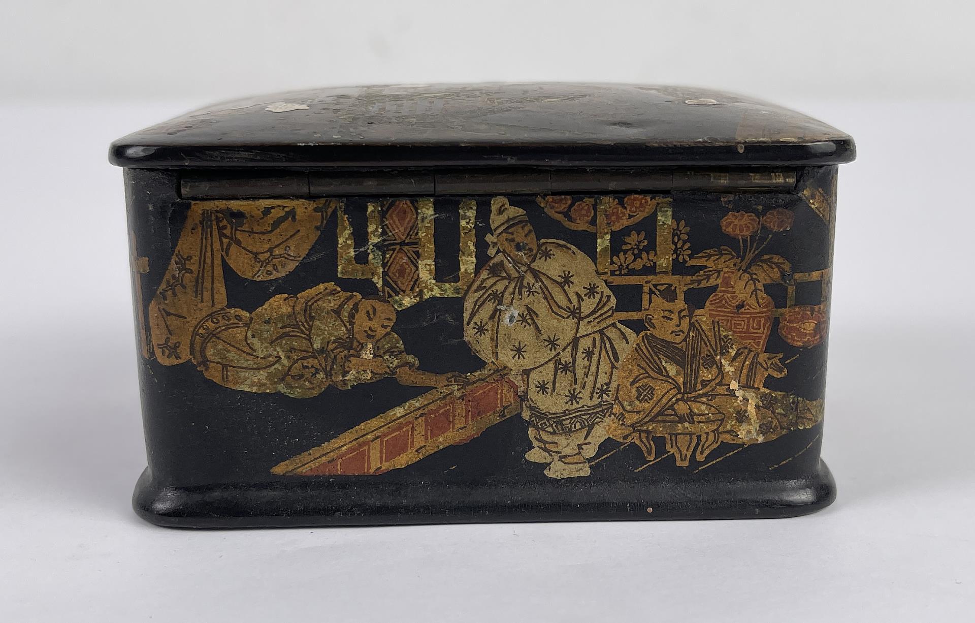 Antique Japanese Lacquer Box