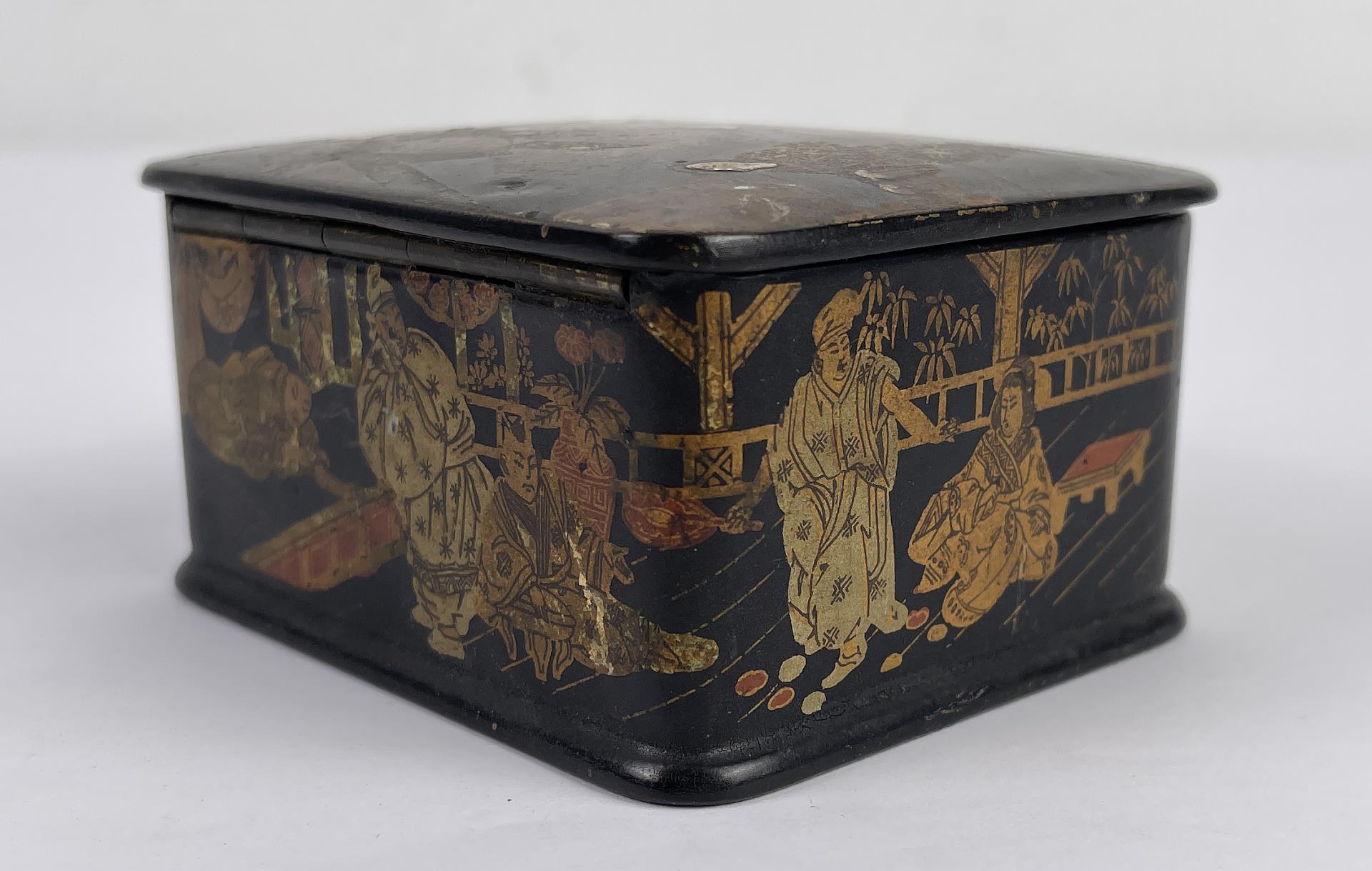 Antique Japanese Lacquer Box