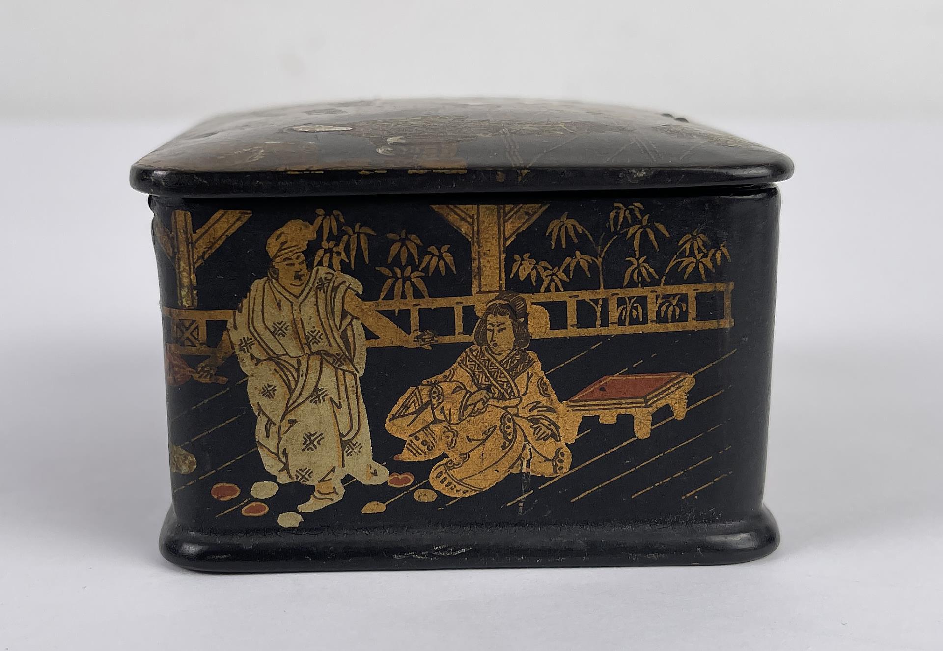 Antique Japanese Lacquer Box