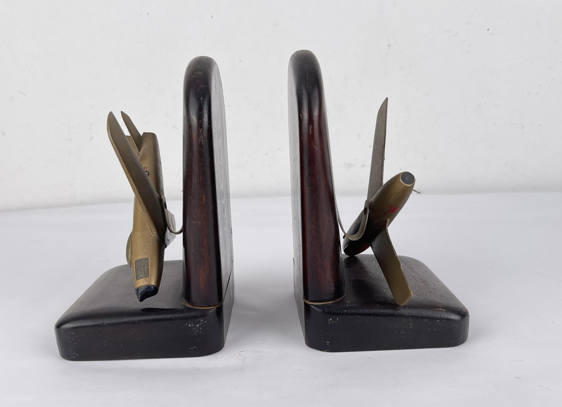 Trench Art Homefront WW2 Bookends