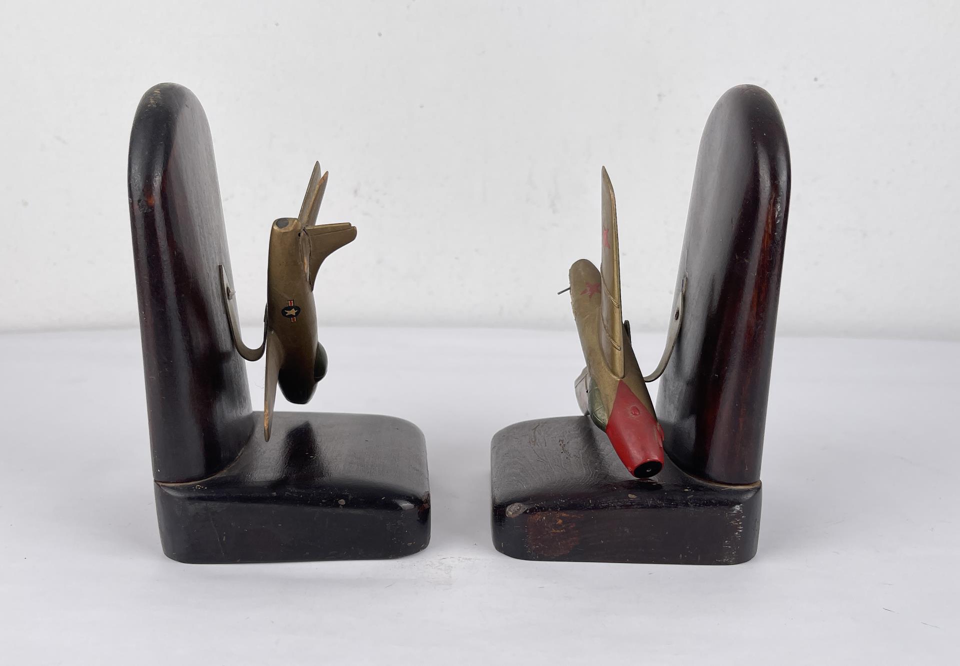 Trench Art Homefront WW2 Bookends