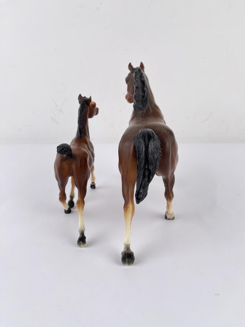 Vintage Running Breyer Mare Horse and Foal