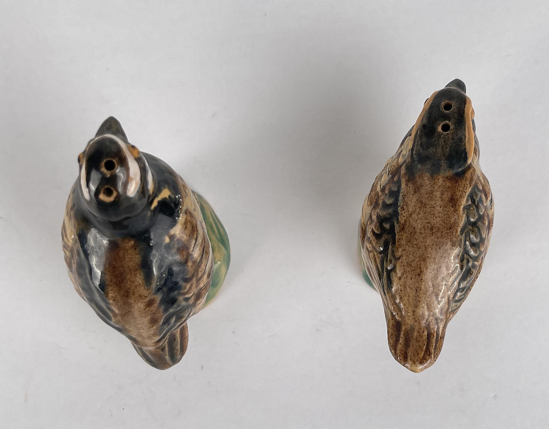 Rosemeade Pottery Quail Salt and Pepper Shakers